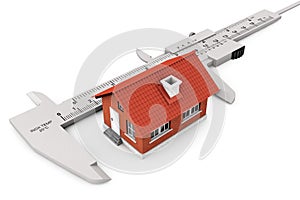 Caliper Measures House Building