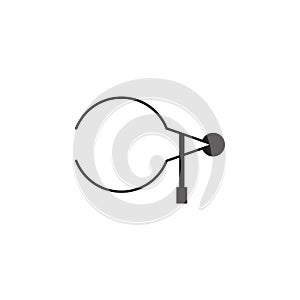 calipers icon. Element of Measuring items for mobile concept and web apps. Icon for website design and development, app developmen