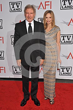 Calista Flockhart,Harrison Ford