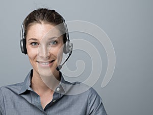 Call center and customer support operator