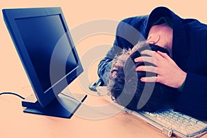 Call center frustration