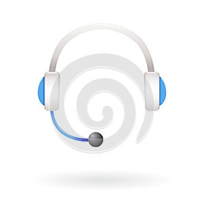 Call center support headphones