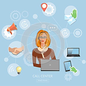 Call center, technical support