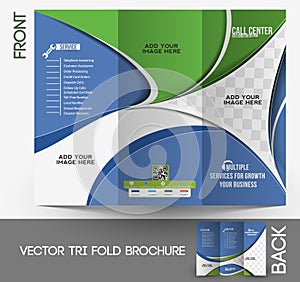 Call Center Tri-Fold Brochure