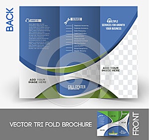 Call Center Tri-Fold Brochure