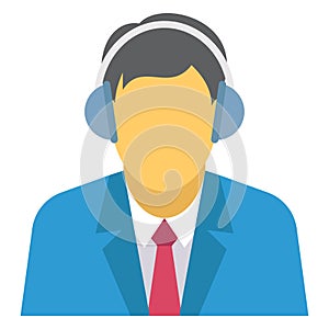 Call centers, call service Color Vector icon which can easily modify or edit  Call centers, call service Color Vector icon which