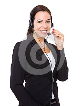 Call centre operator