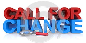 Call for change on white