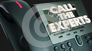 Call the Experts Get Help Experience Phone