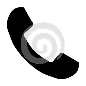 Call icon in trendy flat style isolated on grey background. Call icon page symbol for your web site design Call icon logo, app, UI