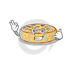 Call me funny crumpets cartoon character concept