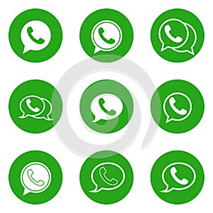 Call phone icon,telephone icon vector design symbol