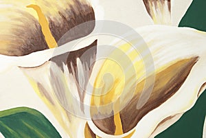 Calla Lilies Painting