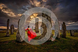 Callanish Henge Woman