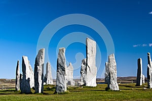 The Callanish standing stones photo