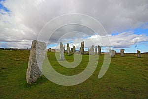 Callanish Standing Stones, Isle of Lewis, Scotland photo