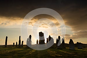 Callanish sunset