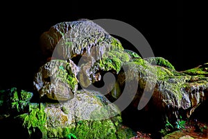 Callao cave stalactites, cagayan, philippines