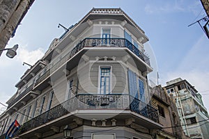 Calle Cuarteles Street, Old Havana, Cuba photo