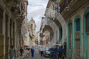 Calle Cuba Street, Old Havana, Havana, Cuba