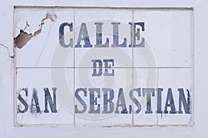 Calle de San Sebastian photo