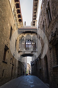 Calle del bisbe photo