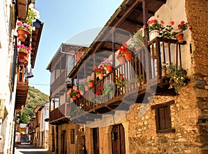 Calle Real, Street in Molinaseca photo
