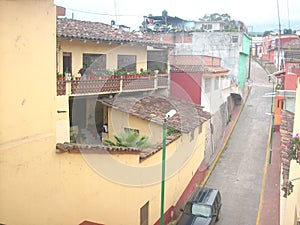 Calle vieja MÃ©xico pueblo street