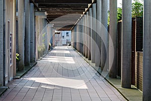 Called portico or colonnade photo