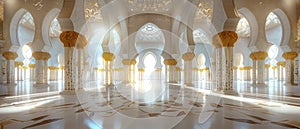 It is called the Sheikh Zayed White Mosque in Abu Dhabi