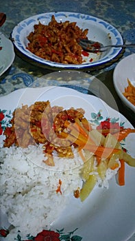 This is called traditional foods in indonesia, do you know & x27;tempe& x27;? It& x27;s really good and delicious. I am hungry.