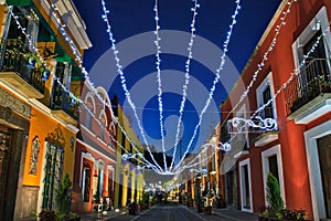 Callejon de los Sapos - Alley of the Toads, Puebla, Mexico photo