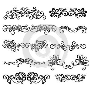 Calligraphic Borders anctor d Page Decoration