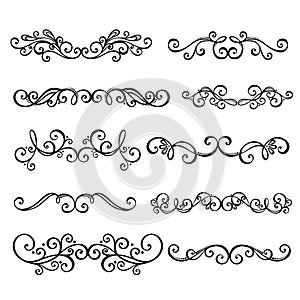 Calligraphic Borders anctor d Page Decoration