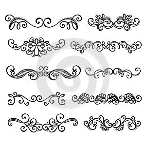 Calligraphic Borders anctor d Page Decoration