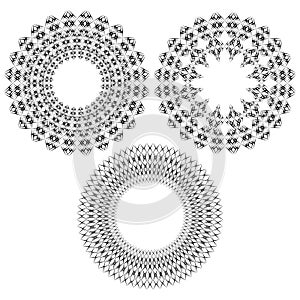 Calligraphical stars