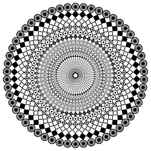 Calligraphical wheel