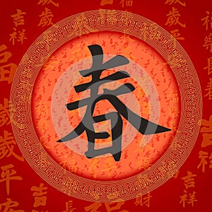 Calligraphy Chinese Good Luck Symbols