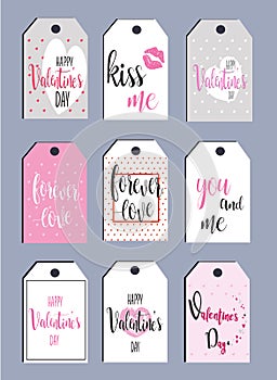 Calligraphy set romantic cards