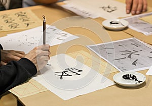 Calligraphy workshop