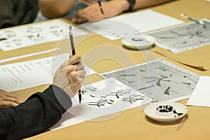 Calligraphy workshop