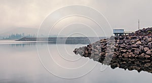 Calm landscape in Cochabamba Bolivia photo