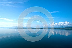 Calm ocean in Gulfo Dulce, Costa Rica photo