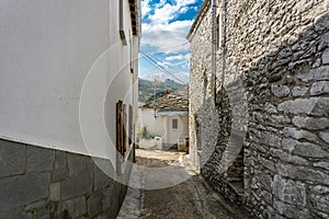 Calm, peaceful little tight narrow streets