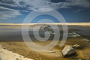 A calm place, Atlantic Coast, Inlet, France