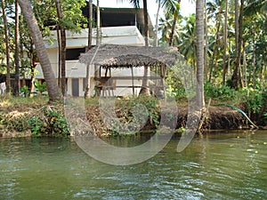 A calm river in peace