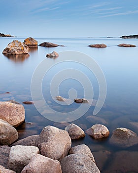 Calm sea photo