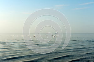 Calm water at the mare balticum