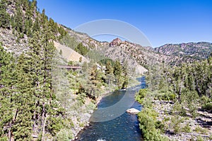 Calm Water of the Truckee River