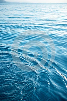 Abstract Blue Water Ripple Background photo